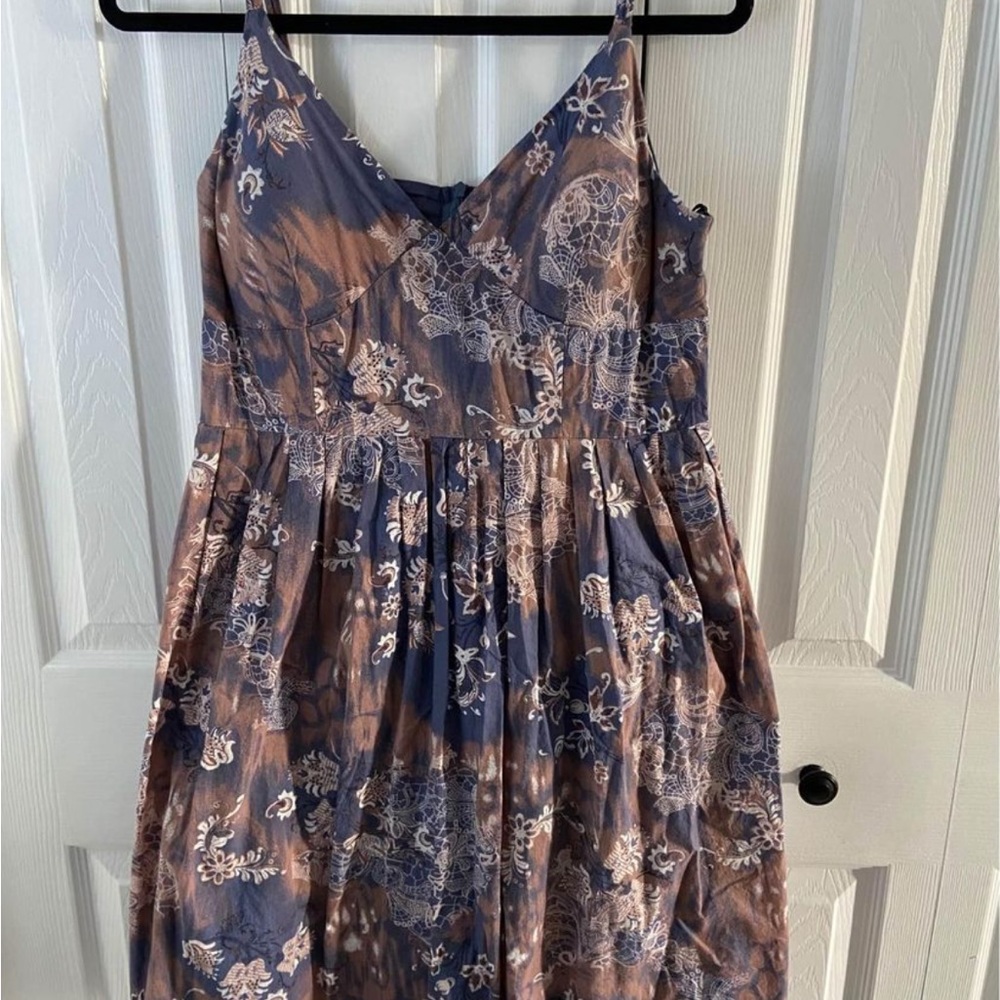 Multiple colors plus size dress